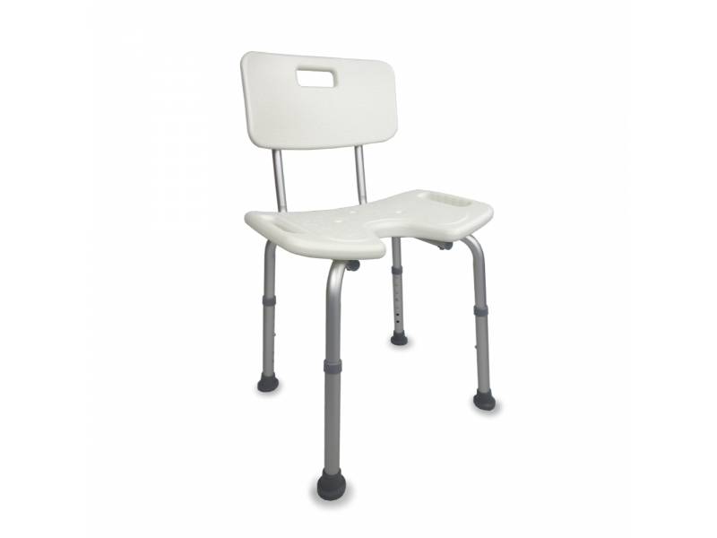 Sedia da bagno regolabile con schienale Marisma Mobiclinic