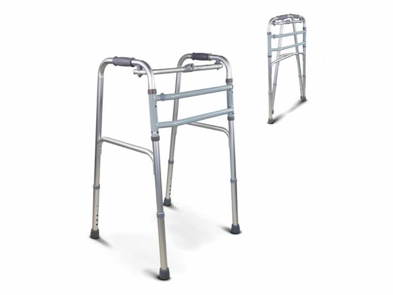 Andador Regulável e Plegável de Alumínio Modelo Mezquita para Idosos