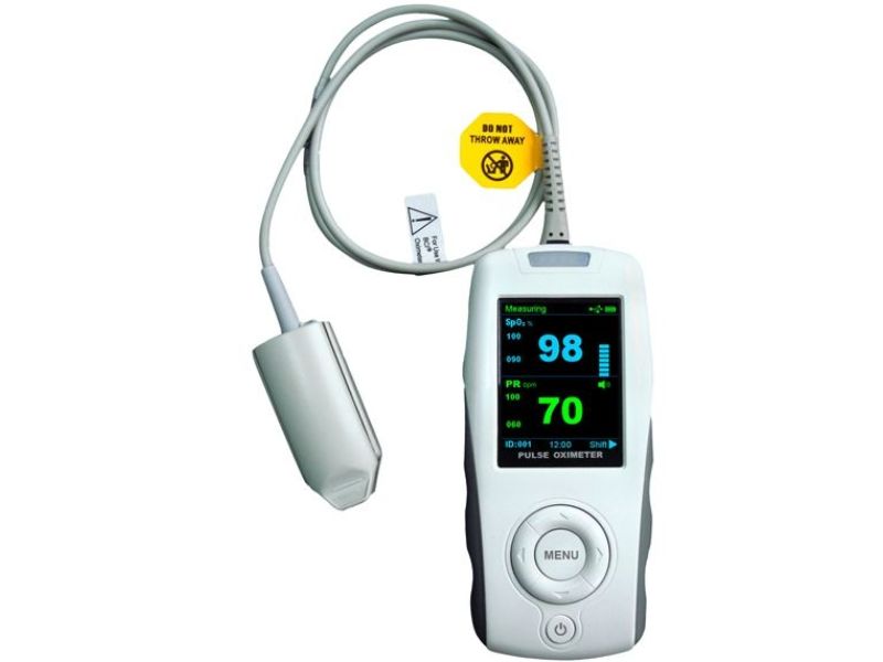 Pulsioxymètre portable MD300K2 avec capteur adulte et écran couleur