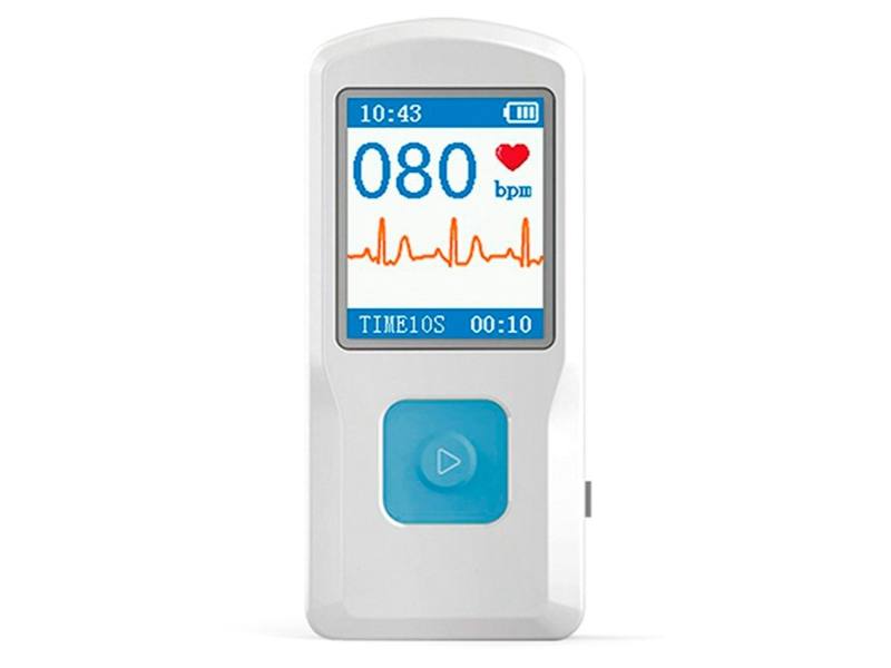 Monitor Elettrocardiogramma Portatile PM10 con Schermo TFT a Colori