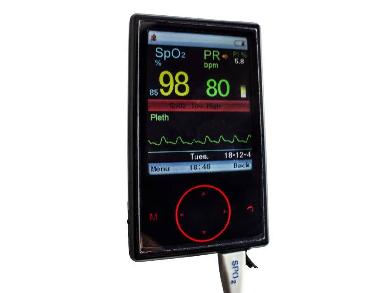 Pulsioxymètre numérique avec écran TFT, petit et portable