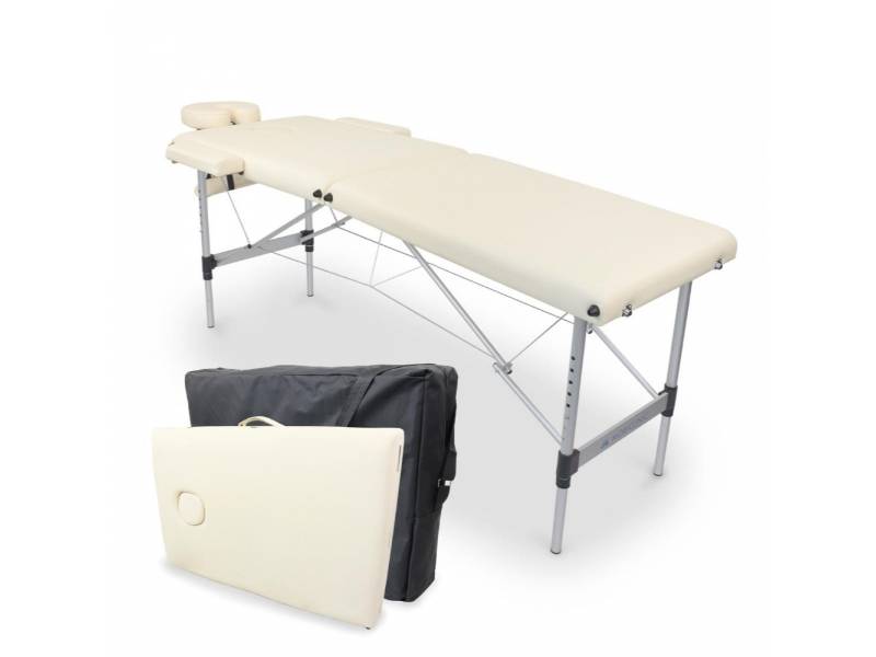 Lettino Pieghevole in Alluminio per Massaggi Mod. CA-01 LIGHT, 186x60 cm