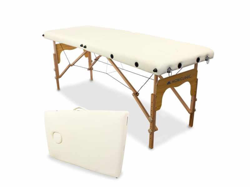 Table pliable en bois Modèle CM-01 BASIC, 180x60 cm, réglable 62-82 cm