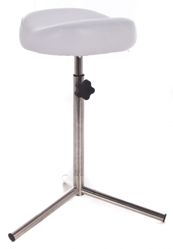 Adjustable arm and leg support, padded, leatherette