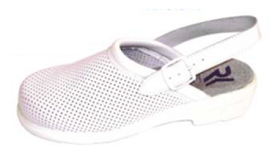 Sairaanhoidon puukengät anatomisella pohjalla, malli 915. IBV / sertifiointi. Liukuestepohja IBV. Takaremmi.