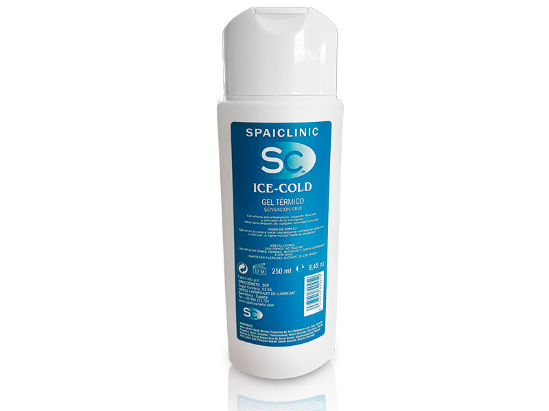 Gel efecto frio. Descongestionante muscular. ICE-COLD. 250cc