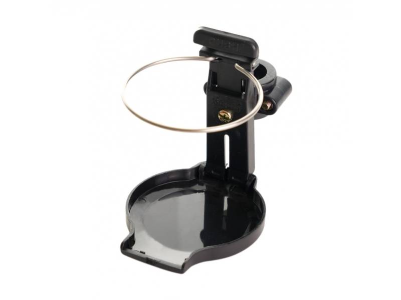 Supporto per bicchieri o bottiglie per sedia a rotelle con base e anello