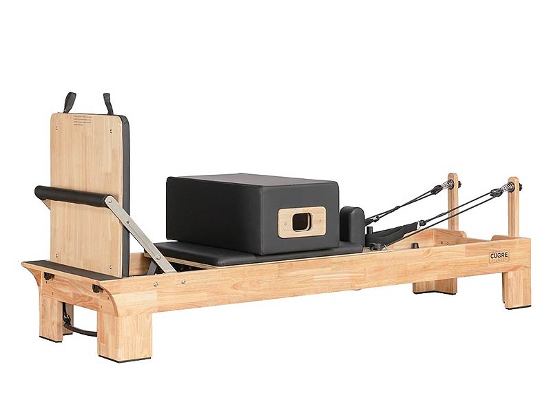 Macchina Classic Reformer Pilates senza torre per esercizi di forza, flessibilità ed equilibrio