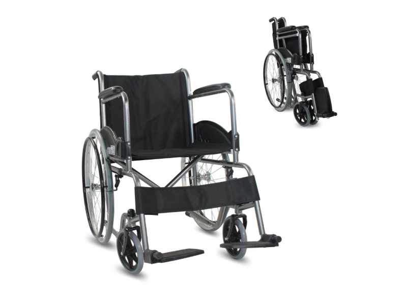 Sedia a rotelle pieghevole 24