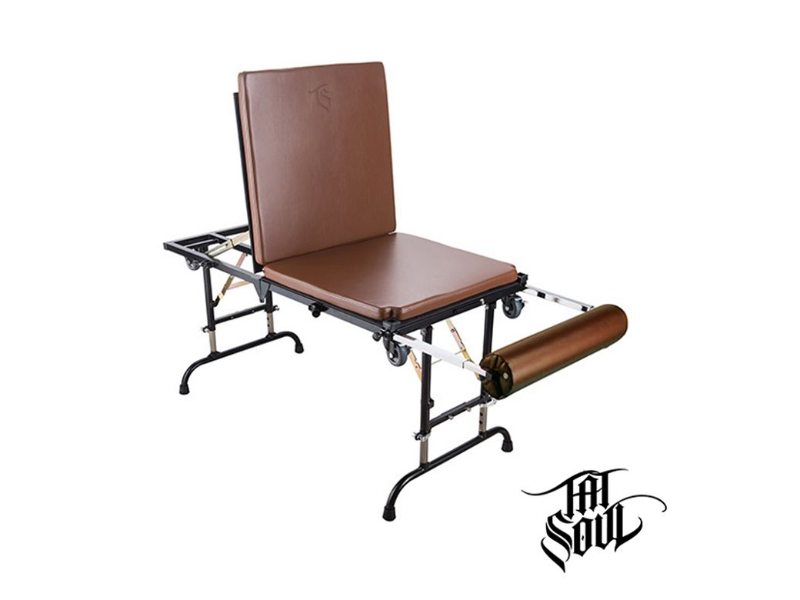TATSOUL X-TABLE MESA CAMILLA PORTÁTIL TOBACCO