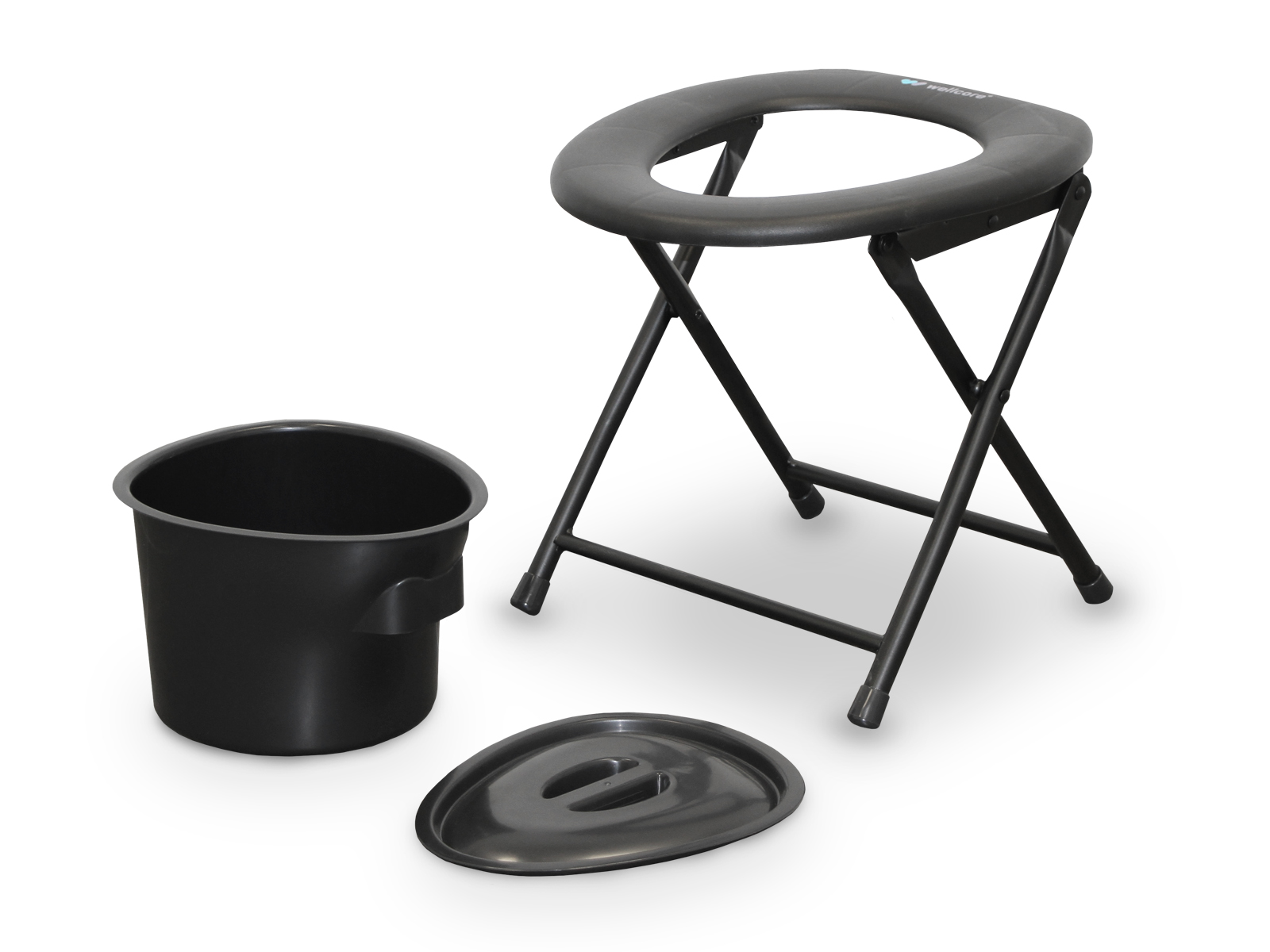 Wellcore Pflegestuhl mit Kommode