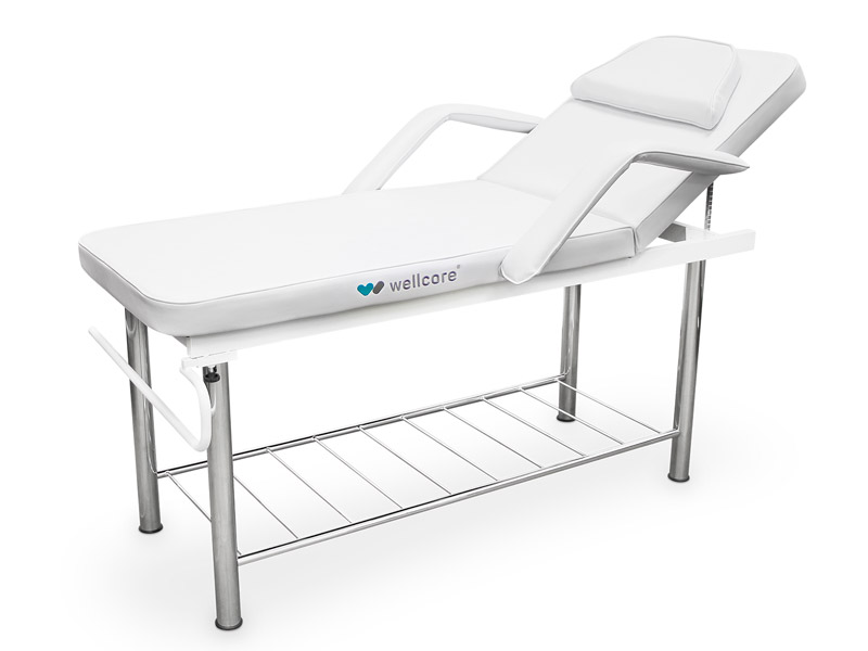 Barella fissa in acciaio a 2 corpi con braccioli Wellcore