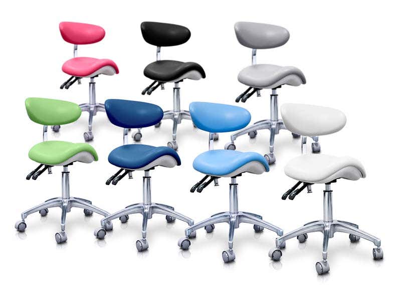 Hydraulic Saddle Stool ELITE Multidisciplinary