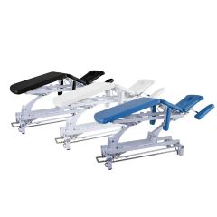 Marquesa El&eacute;trica Tripartida com Apoio de Cabe&ccedil;a Ergon&oacute;mico e Bra&ccedil;os Extra&iacute;veis