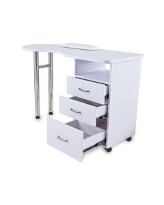 Manicure Table with Drawer Unit