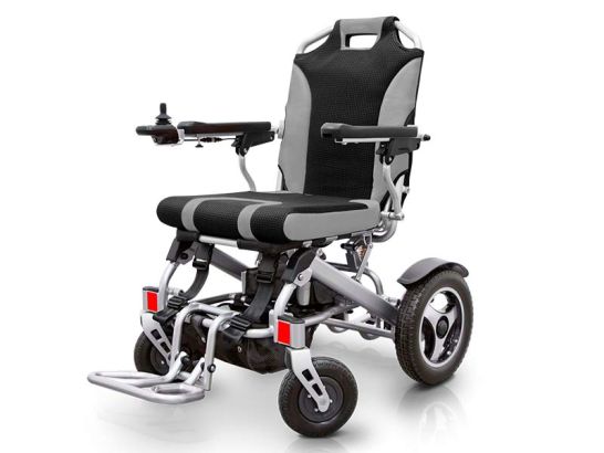 Fauteuil Roulant électrique Pliable Jindao - Léger, Autonomie 20 Km, Charge 150 Kg, Batterie Lithium