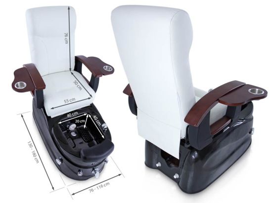 Poltrona Massaggiante Per Pedicure In Poliuretano ALL IN ONE - Nilo - Foto 10