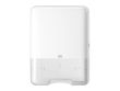 TORK Dispensador para Toalla Plegada en V/C H3, Reduce el consumo, Blanco