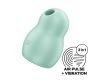 Estimulador y vibrador satisfyer pro to go 1 doble - verde