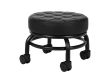 Tabouret bas à roulettes pour pédicure avec siège pivotant 360° H13