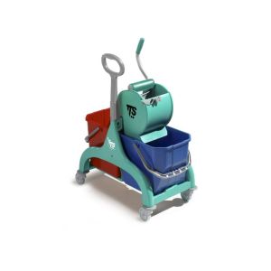 Carrello Nick verde doppio da 50 Lt.