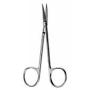 Tesoura para cirurgia modelo IRIS STANDARD redondas curvas