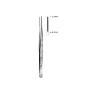 Pinceta DEBAKEY prosta 2.0 / 2.5 mm