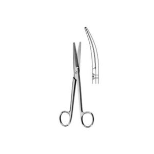Chirurgische Schere MAYO, gebogen