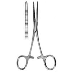 Pinça hemostática fina. Modelo PEAN reta