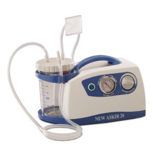 Aspiratore 16L/Min, Continuo, Aspirazione Max. 0.75 Bar.NEW ASKIR 20.