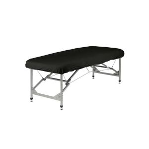 Drap réutilisable couleur noir pour table divan tatouage