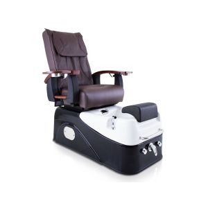 Pedikúra židle se dvěma motory obdélníkovou základnou
