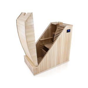 sauna infravermelho indivíduo