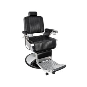 Poltrona Barbeiro Toronto com Pistão Hidráulico e Encosto Reclinável