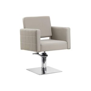 Fauteuil coiffure Ankara gris avec relevage hydraulique Gabbiano