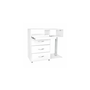 Carrello Estetista Professionale con 3 Cassetti e 1 Mensola Estraibile