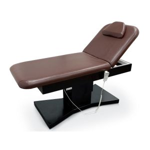 Elektrische massagetafel voor Spa 2-delig, met houten basis