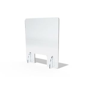 Protection screen of methacrylate for counters and offices