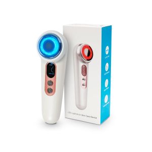 Aparelho facial anti-envelhecimento com luz LED