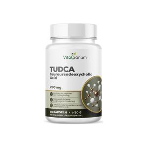 VitaSanum TUDCA (Tauroursodeoxycholic Acid) 250 mg 60 Kapseln