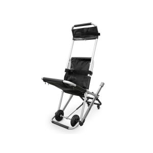 Patient transfer chair on stairs