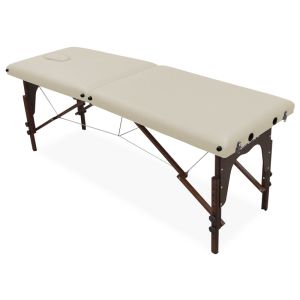 Maca dobrável básica de madeira para spa, 185x60 cm