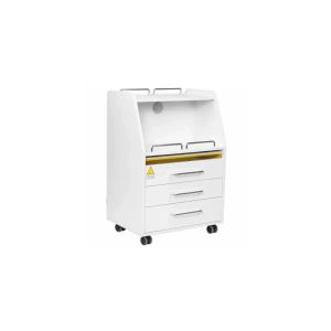 Carrello Podologico Professionale con Lampada Uvc per Sterilizzatore Strumenti