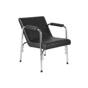 Fauteuil de lavage cheveux noir Gabbiano