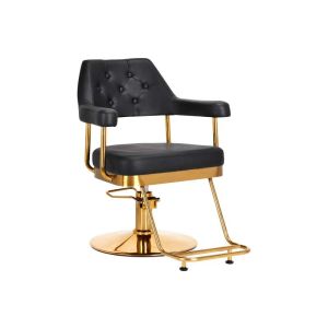 Fauteuil coiffeur Grand Gold Gabbiano hydraulique luxe design élégant