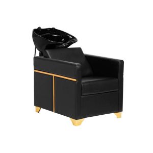 Unité de lavage coiffure Toledo noire Gabbiano