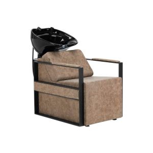 Unité de lavage coiffure Modena design géométrique confortable