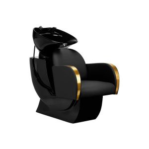 Unité de lavage coiffure Malaga Gold Gabbiano élégante et fonctionnelle