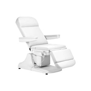 Fauteuil cosmétique électrique Azzurro 891 à 3 actionneurs avec télécommande filaire