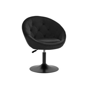 QS-BL12B Arbeitshocker Drehhocker Kosmetikhocker Sitzhocker Samt Barsessel